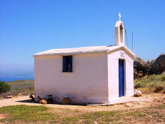 chapell at the way to Balos