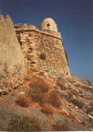the castle on Gramvousa